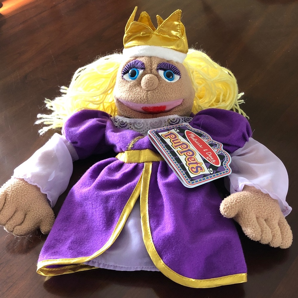 Melissa & Doug Purple and Gold Puppet Princess